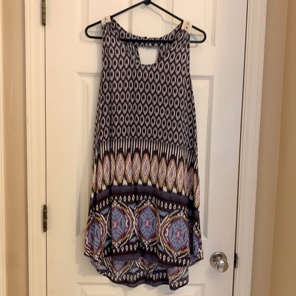 Flowy high low dress